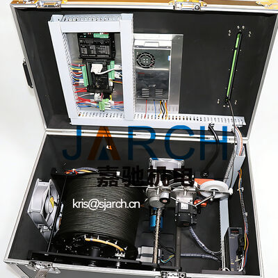 Tethered Lighting Drones ระบบ Uav และสถานีไฟฟ้าแบบ Tethered เป็นเวลานานพร้อมชุดจ่ายไฟสายเคเบิล