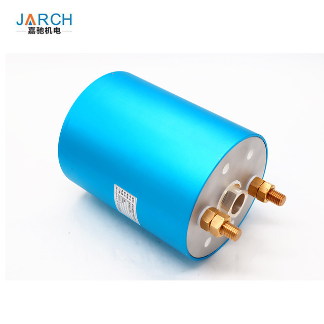 แหวนสลิปแปรงถ่านแหวนสลิปกระแสสูงติดต่อ 800A Bore Slip Rings