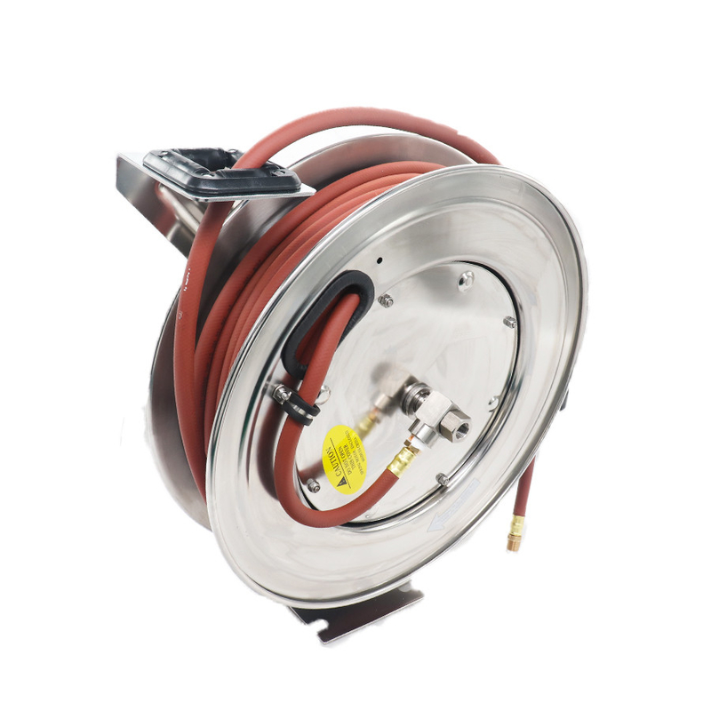 15m/20m/25m/30m Retractable Hose Reel คู่มือ/อัตโนมัติ/มอเตอร์สีดำ/สีน้ำเงิน/สีแดง
