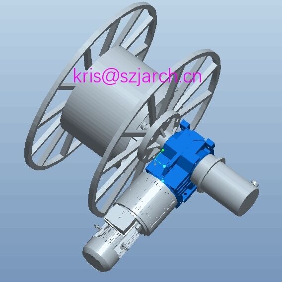 Industrial Grade Crane Cable Reel Offering Cable Management and Protection to Enhance Equipment Lifespan and Safety